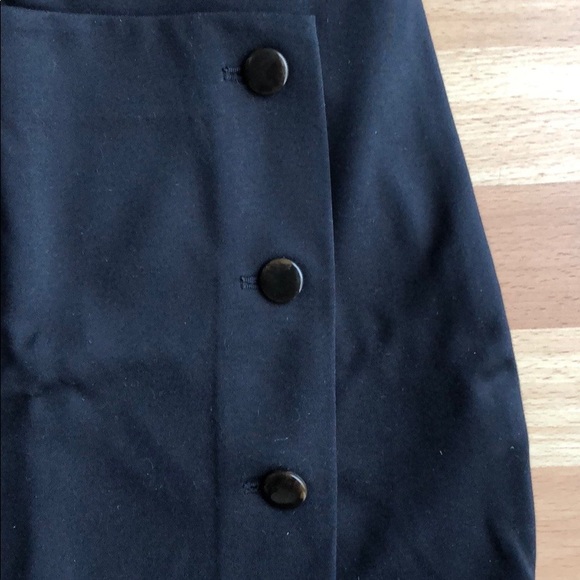 Babaton Buttoned-Up Skirt in Black - Picture 2 of 6